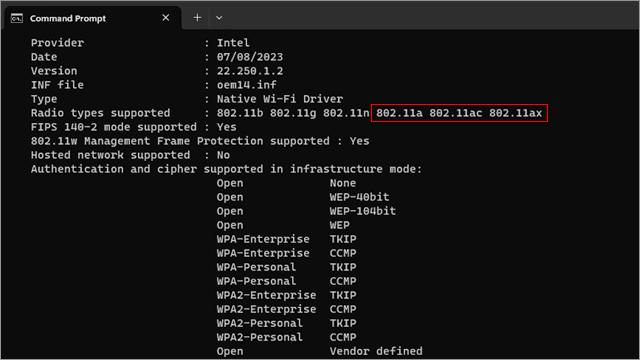 كيفية تفعيل تردد WiFi 5GHz على ويندوز 11 2 1