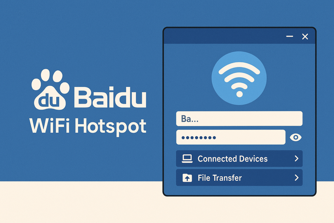 برنامج بايدو واي فاي هوت سبوت