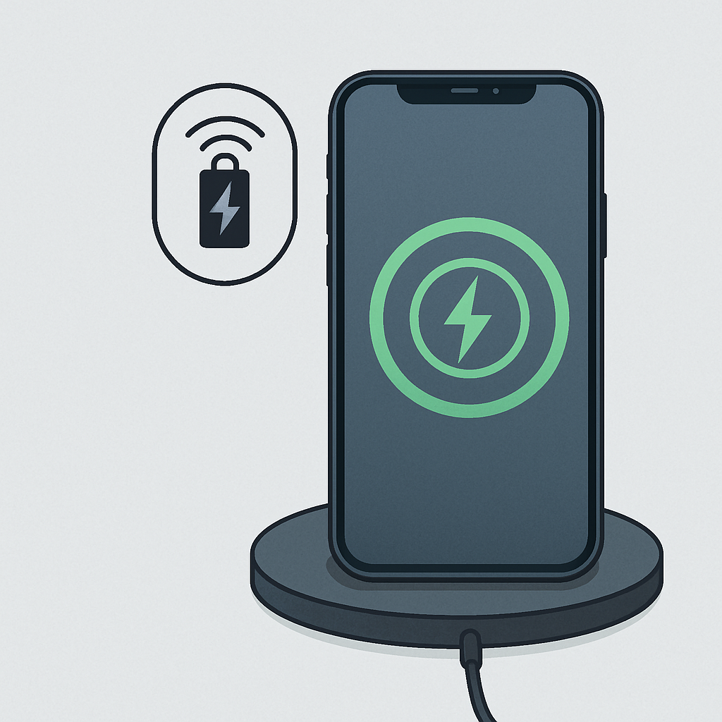 يدعم الشحن اللاسلكي