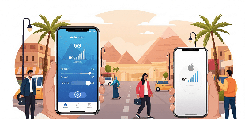 طريقة تفعيل شبكة 5G على أندرويد وآيفون في مصر