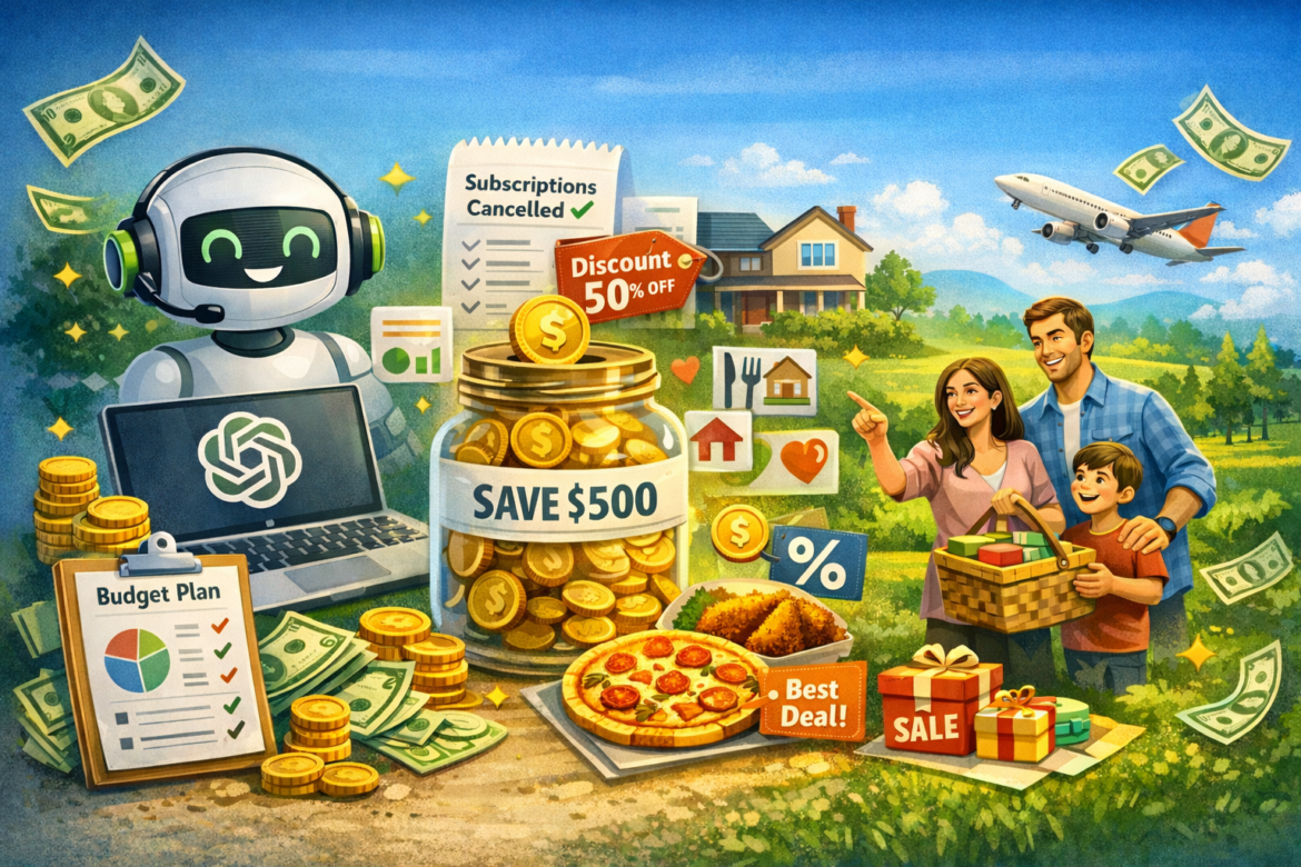 كيف وفرت 500 دولار من مصاريفي الشهرية باستخدام ChatGPT؟ (6 طرق ذكية)
