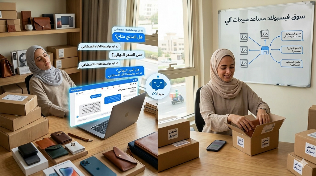 كيفية مضاعفة مبيعاتك عبر أدوات الذكاء الاصطناعي في فيسبوك 2026 %D8%A7%D9%84%D8%AA%D8%B3%D9%88%D9%8A%D9%82