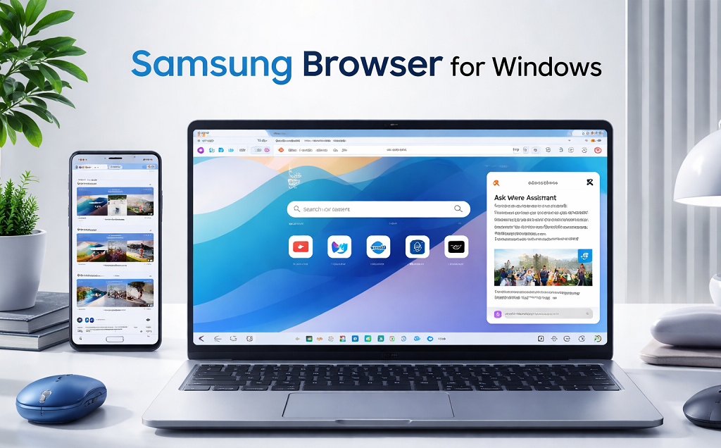 رابط تحميل متصفح Samsung Browser لويندوز 2026 رابط تحميل متصفح Samsung Browser لويندوز لعام 2026