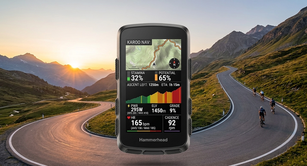 مراجعة شاملة: أفضل 4 أجهزة تتبع ذكية للدراجات الهوائية لعام 2026 Garmin Edge 1040 Solar %D8%B9%D9%85%D9%84%D8%A7%D9%82 %D8%A7%D9%84%D8%B7%D8%A7%D9%82%D8%A9 %D9%88%D8%A7%D9%84%D8%A7%D8%AD%D8%AA%D8%B1%D8%A7%D9%81%D9%8A%D8%A9