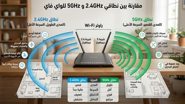 لماذا-يجب-تشغيل-النطاقات-المتعددة-في-الراوتر