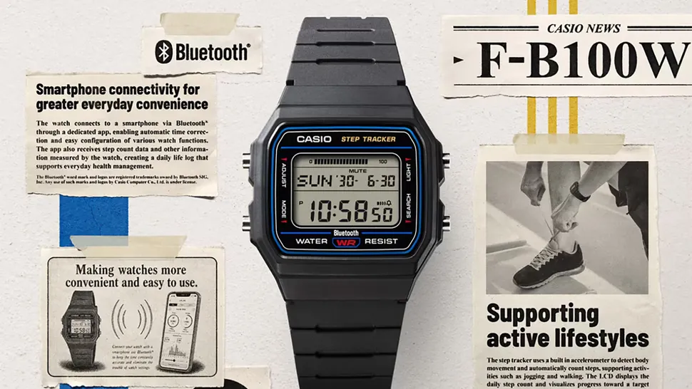 سعر ومواصفات ساعة كاسيو Casio F-B100W الجديد 2026/ 2027 