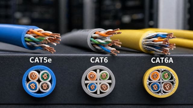 كيف تعرف نوع كابلات الإيثرنت لديك